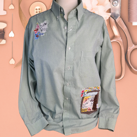 Handcrafted Upcycled Overshirt