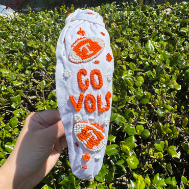 Beaded Vols Headband