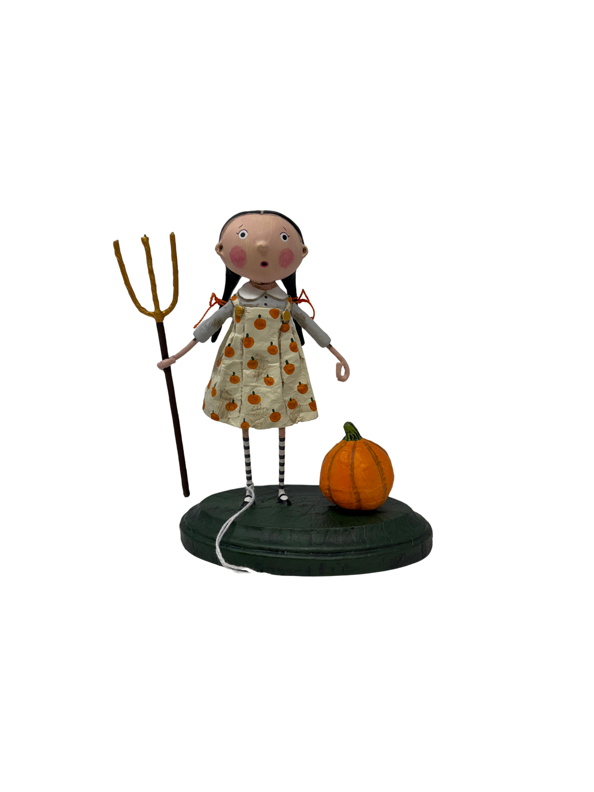 Lori Mitchell "Pru the Pumpkin Farmer" Figurine