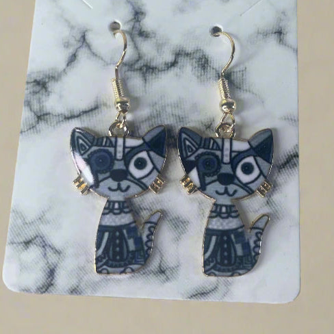 Cat Earrings