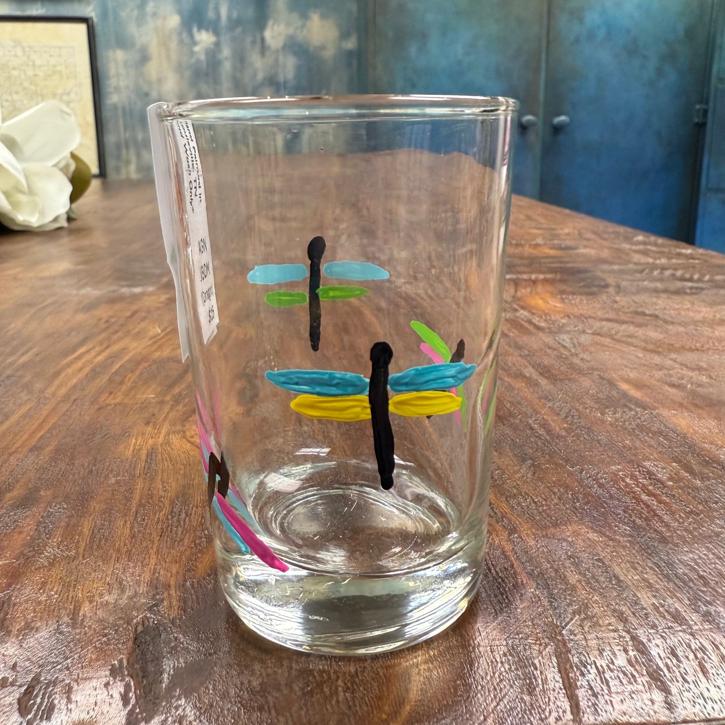 Hand-Painted Juice Glass