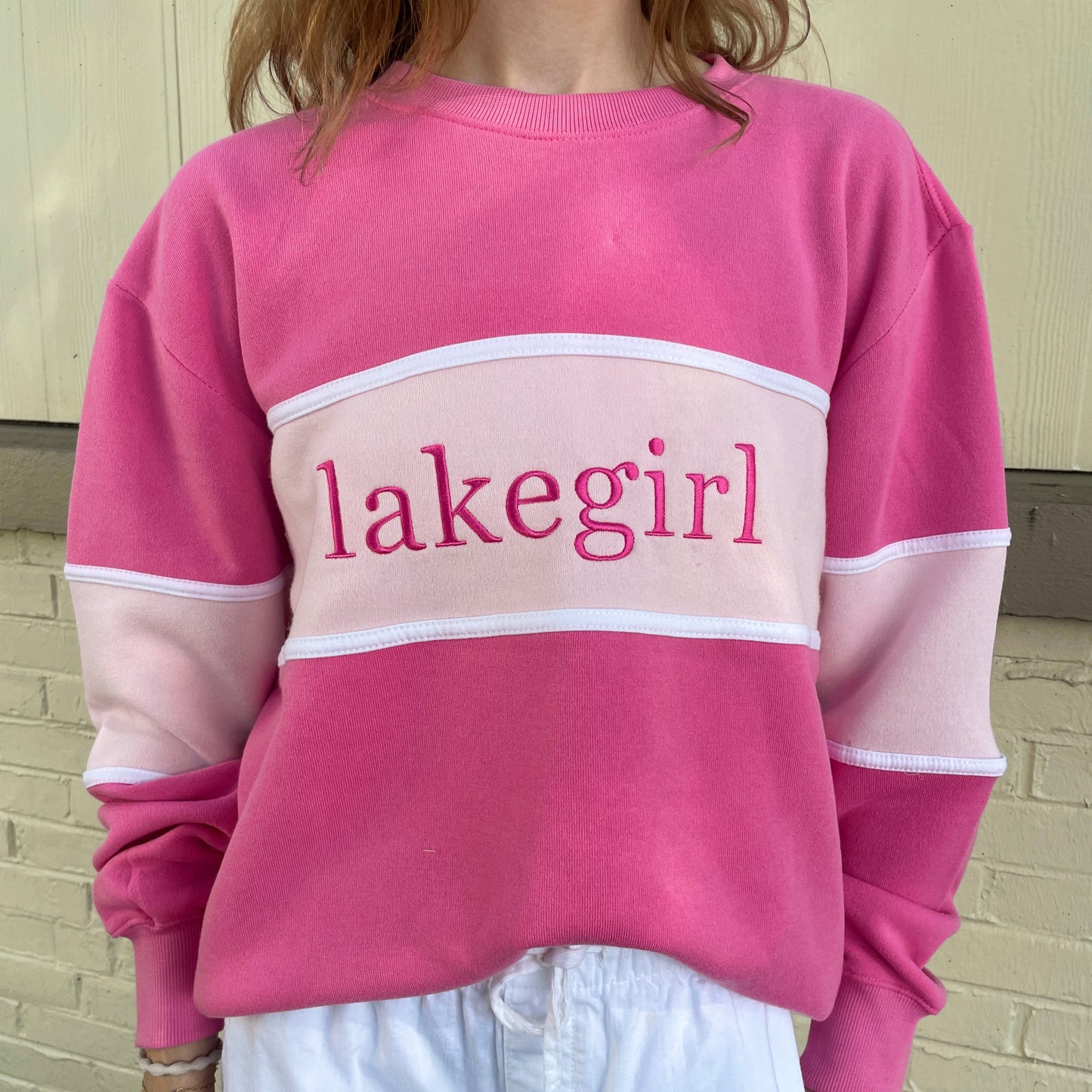 Lakegirl Pink Sweatshirt