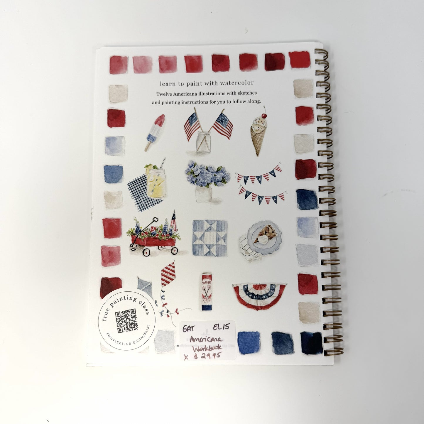 Americana Watercolor Workbook