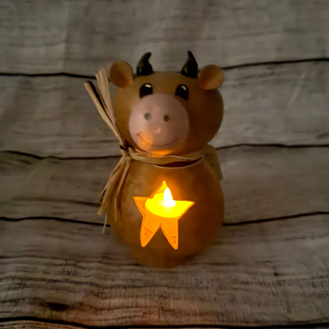 Mini Cow Tea Light