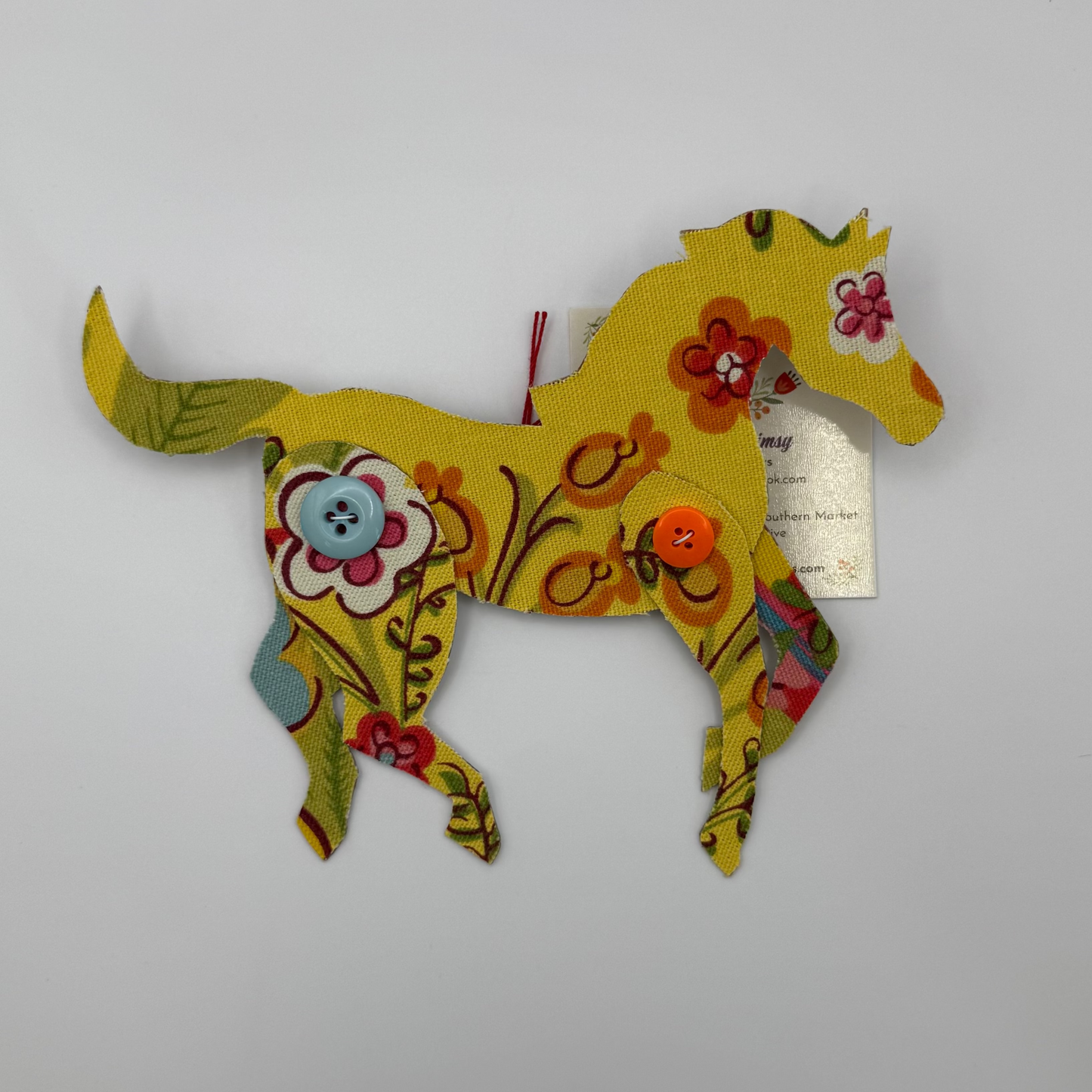 Fabric Pony Wall Hang