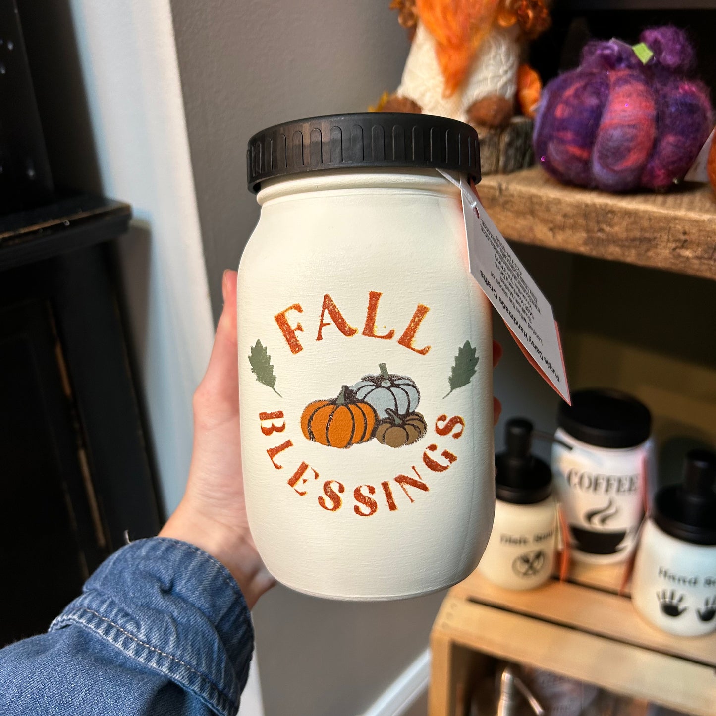 Fall-Themed 32oz Canisters