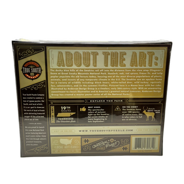 Great Smoky Mountains Bear Puzzle