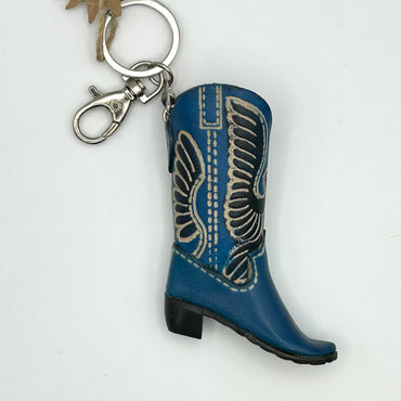 Cowboy Boot Keychain