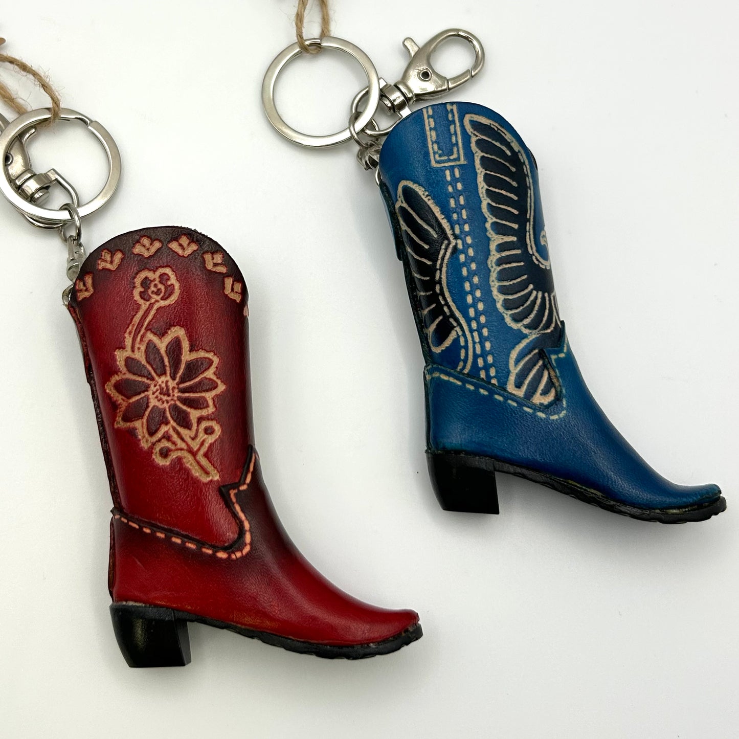 Cowboy Boot Keychain