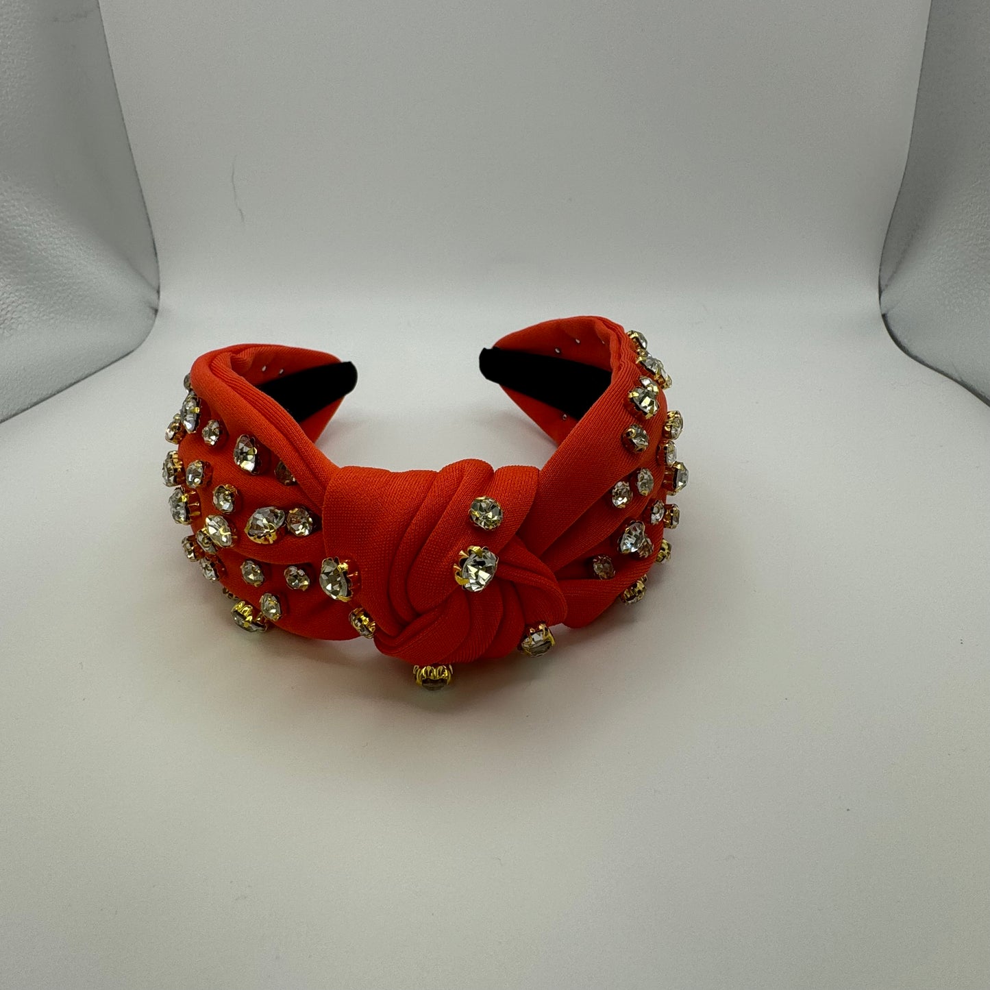 Orange and White Football Headbands
