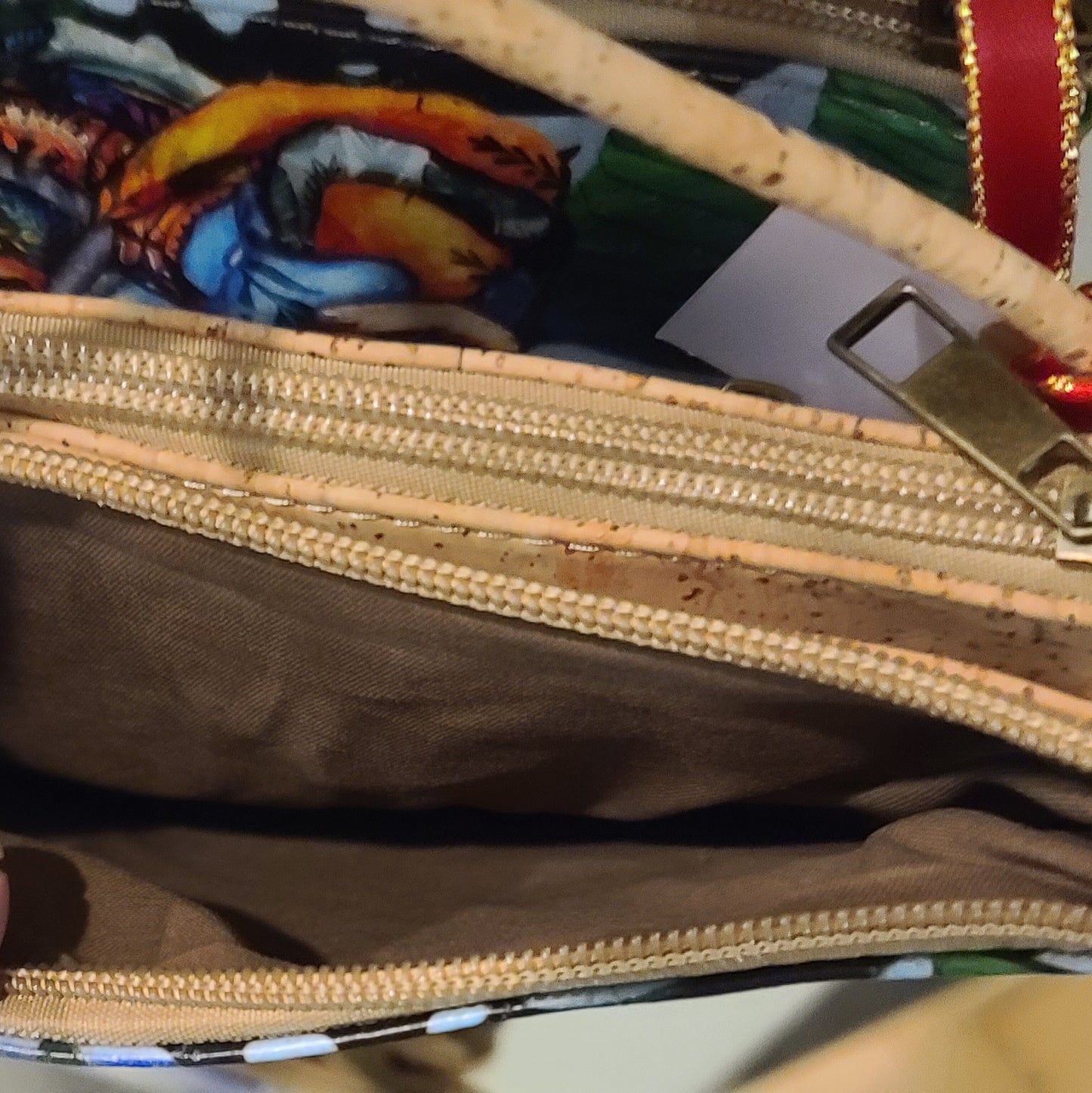 "African Woman" Cork Purse