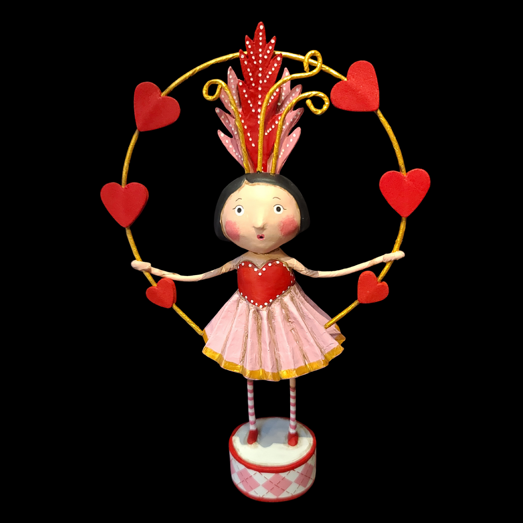 Lori Mitchell "Juggling Hearts" Figurine