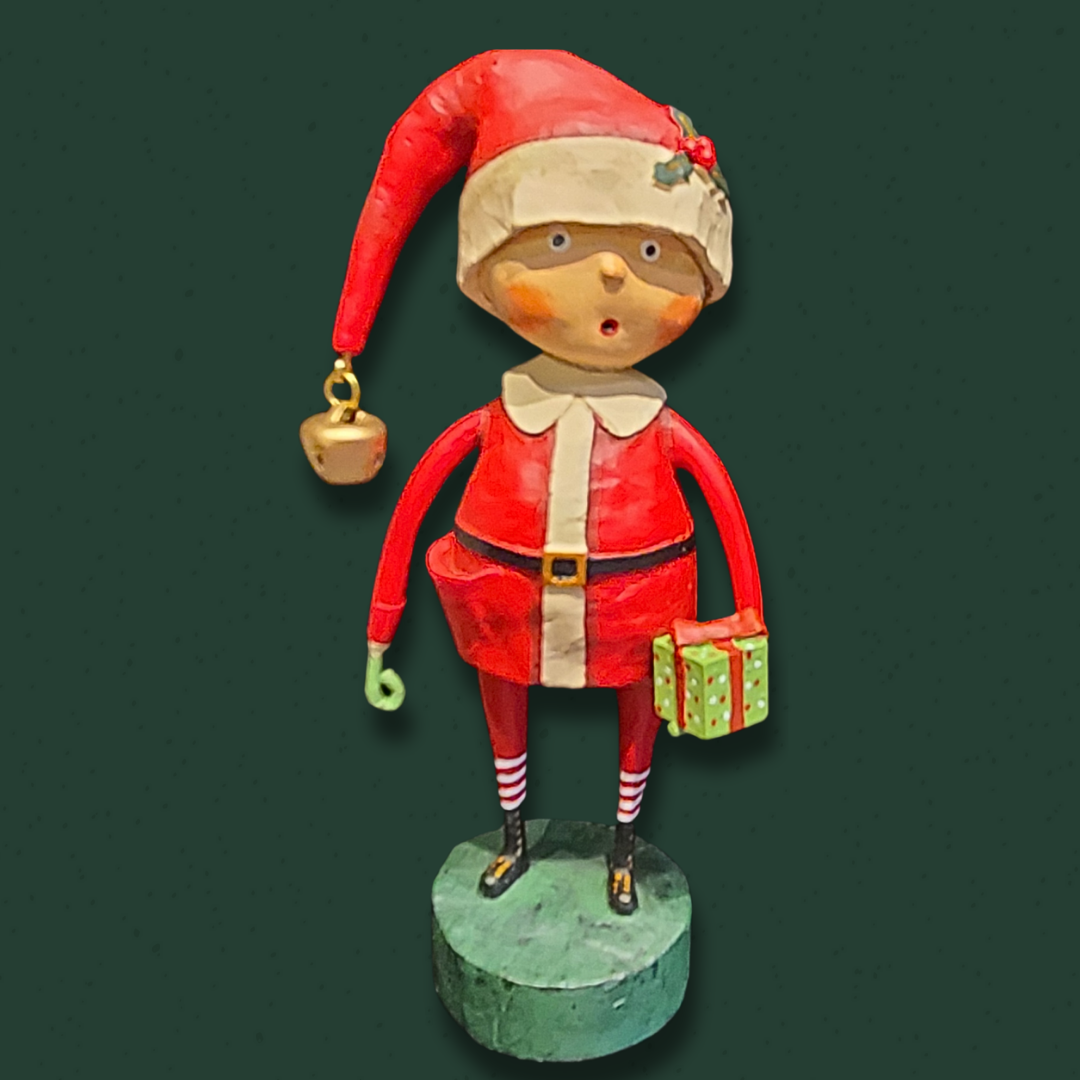 Lori Mitchell "Playing Santa" Figurine