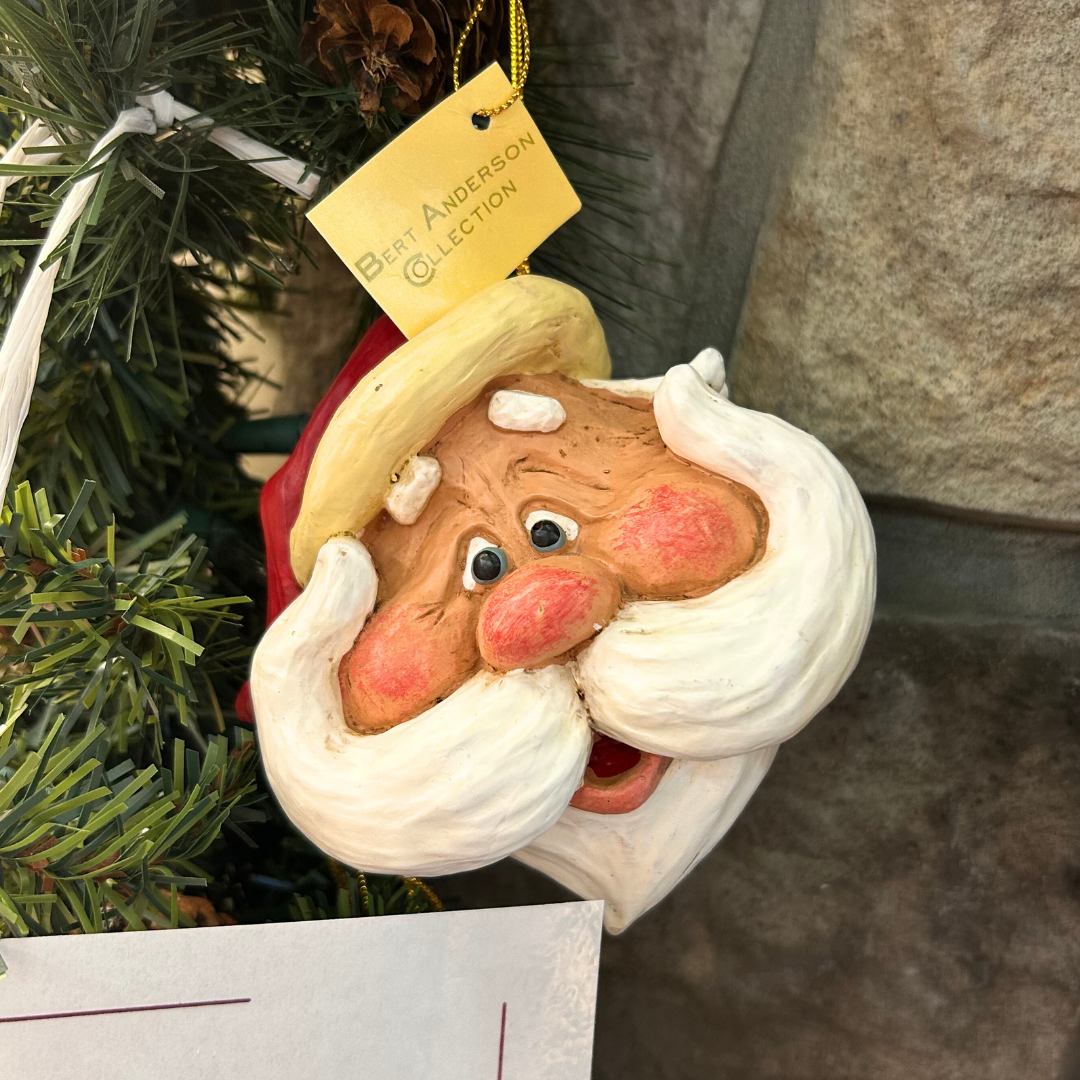 Santa Head Ornaments