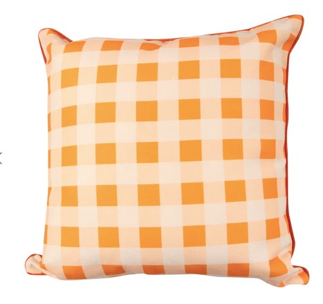 Tennessee Pennant Gingham Pillow