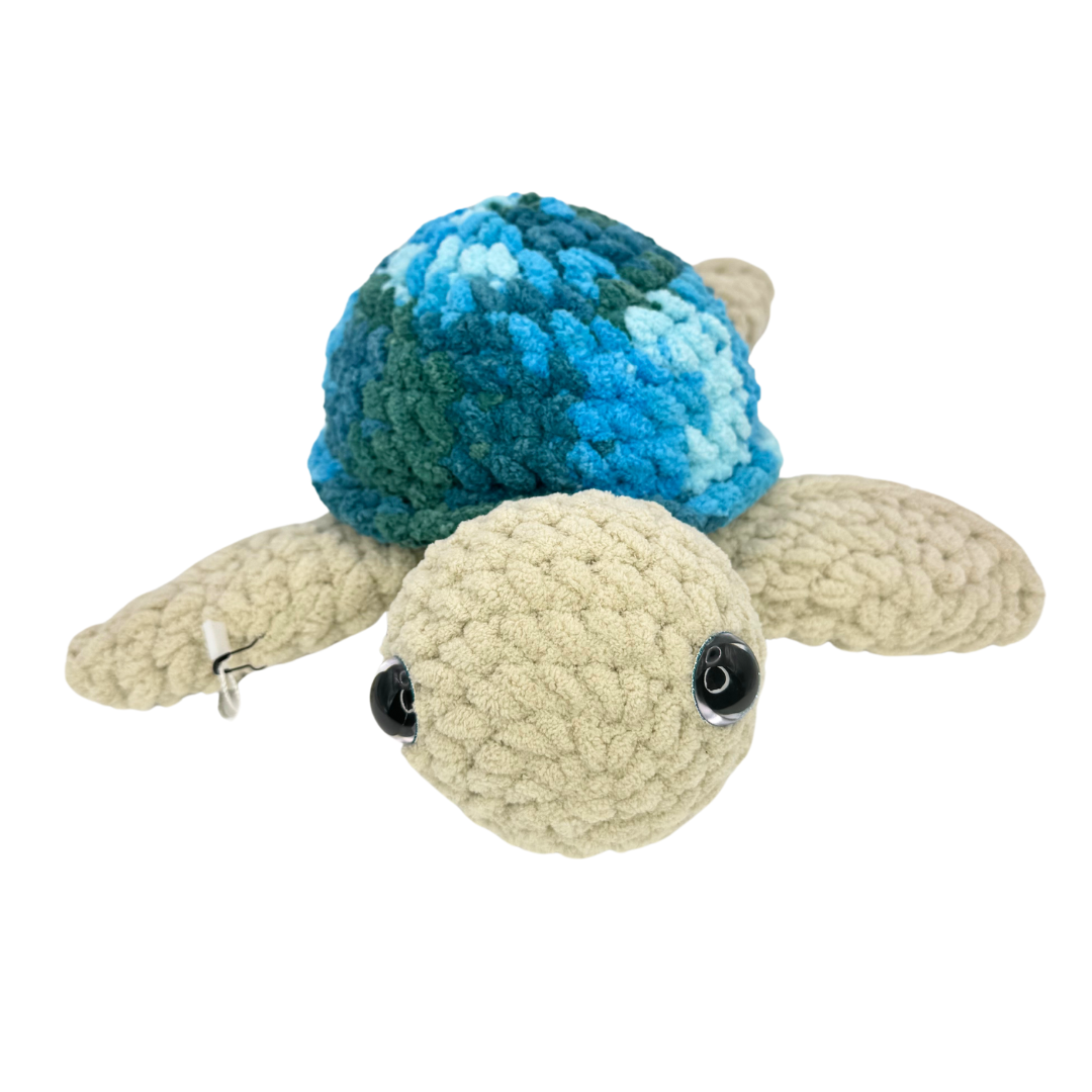 Hand-Crocheted Sea Turtle