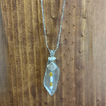 Sea Glass Pendant Necklace