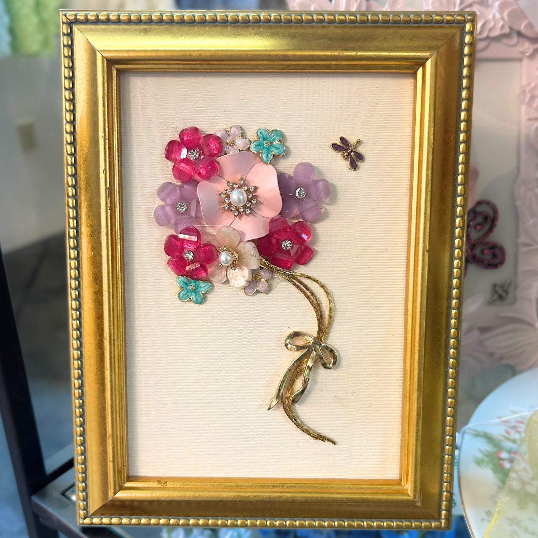 Jewelry Bouquet Framed Art