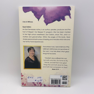 "I am a Witness" by Opal Dalton