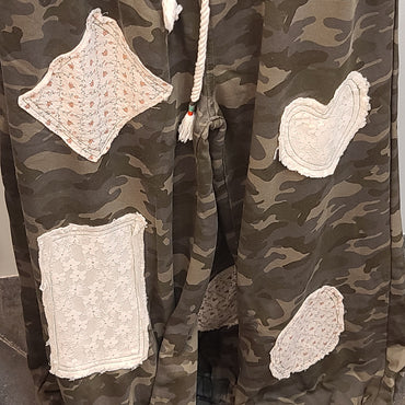 Camo Crush Patchwork Joggers