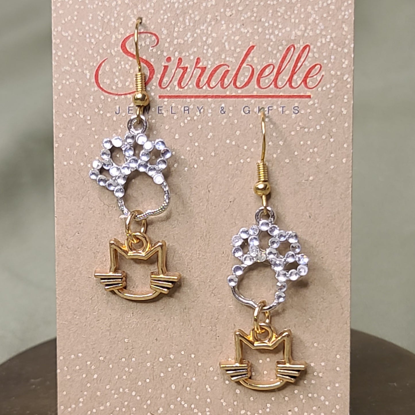 Cat Paw Earrings
