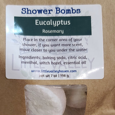 Eucalyptus & Rosemary Shower Bombs
