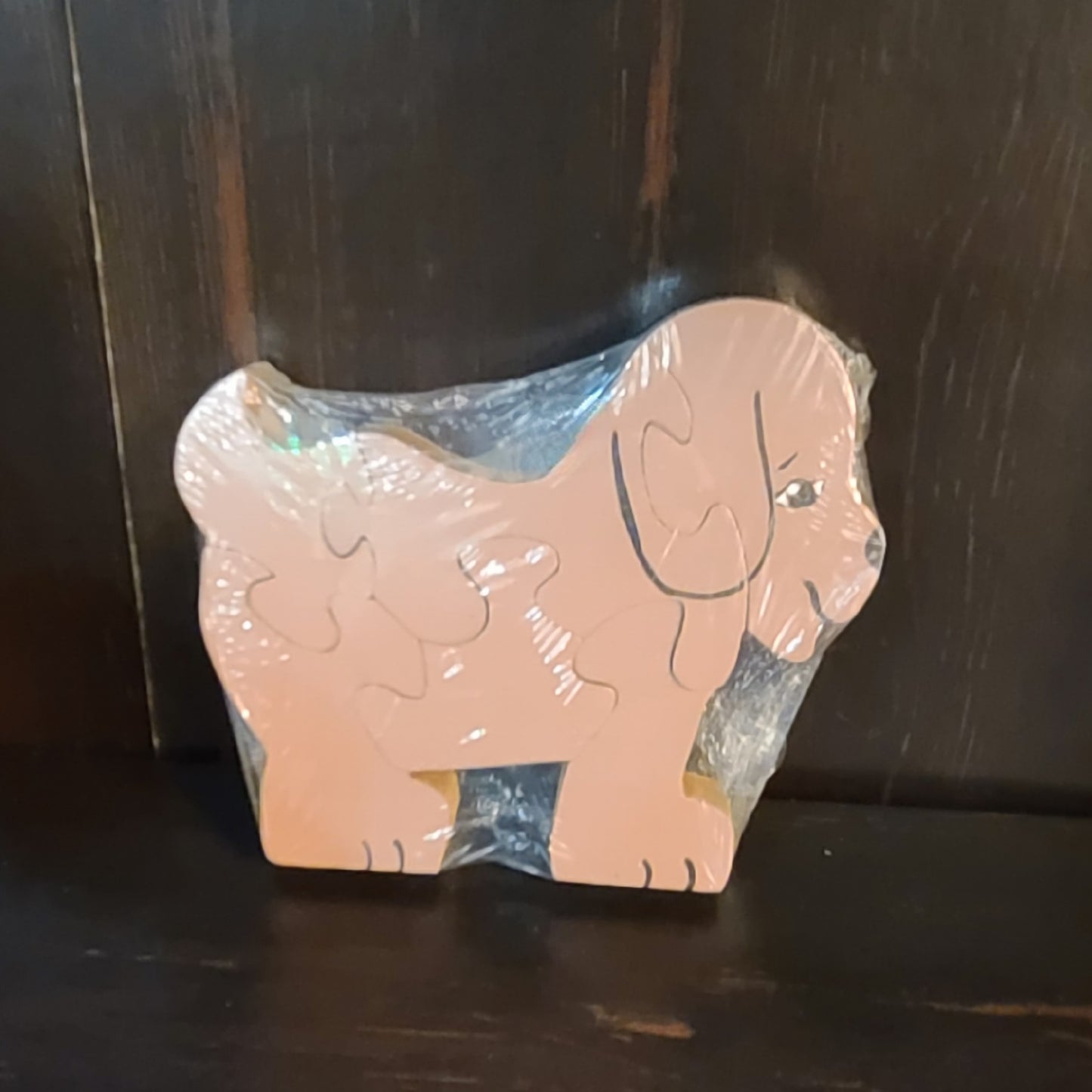 Wood Dog Puzzle