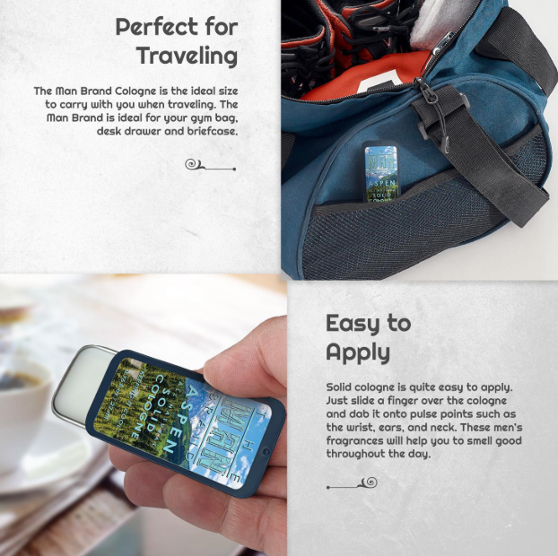 The Man Brand Pocket Solid Cologne