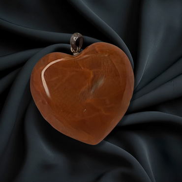 Gemstone Heart Pendant