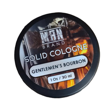 The Man Brand Solid Cologne (Round)