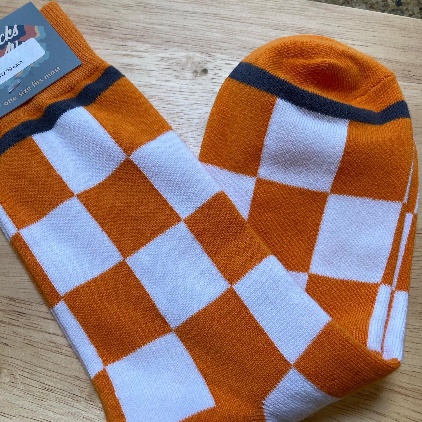 Checkerboard Socks