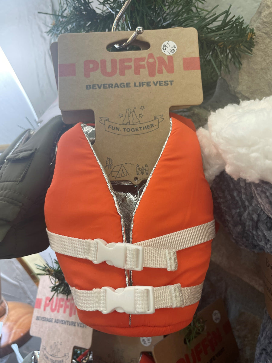 Puffin Beverage Adventure Vest - Tan