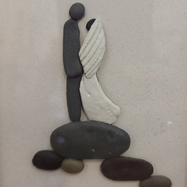 Pebble Art - Wedding Couples