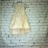 Gold & Ivory Girls Dress