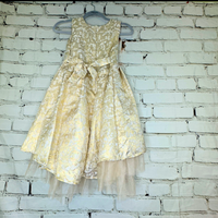 Gold & Ivory Girls Dress