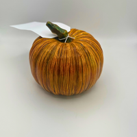 Orange Hand-painted Pumpkins