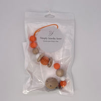 TN Vols Pacifier Clip