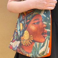 Portrait Of a Woman Cork Bag