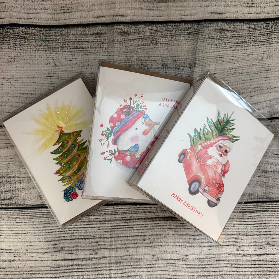 Christmas Greeting Card Set