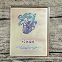 Astrology Sign Greeting Cards