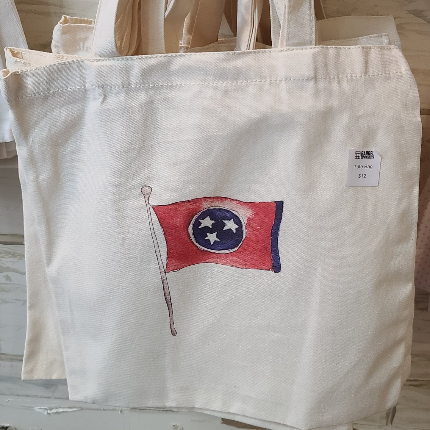 TN Flag Tote Bag