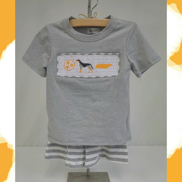 Baby or Toddler Boy Tennessee Shirt & Shorts Set