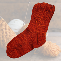 Hand Knitted Cozy Socks