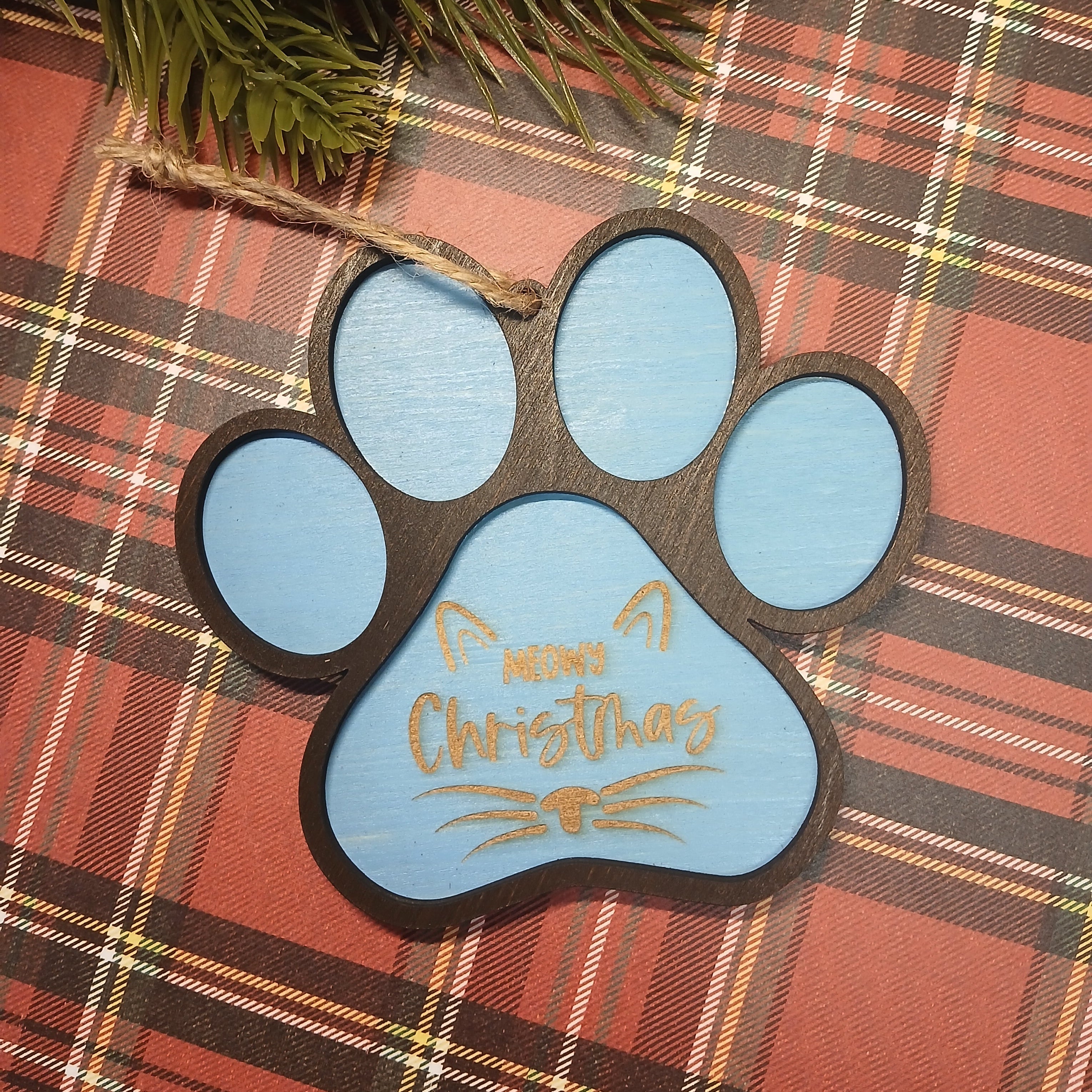 Cat Paw Ornament