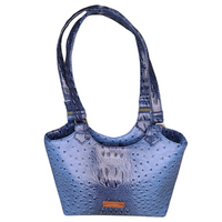 Blue Alligator Purse