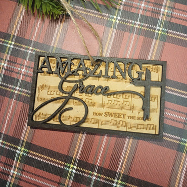 Wooden Religion Song Ornaments