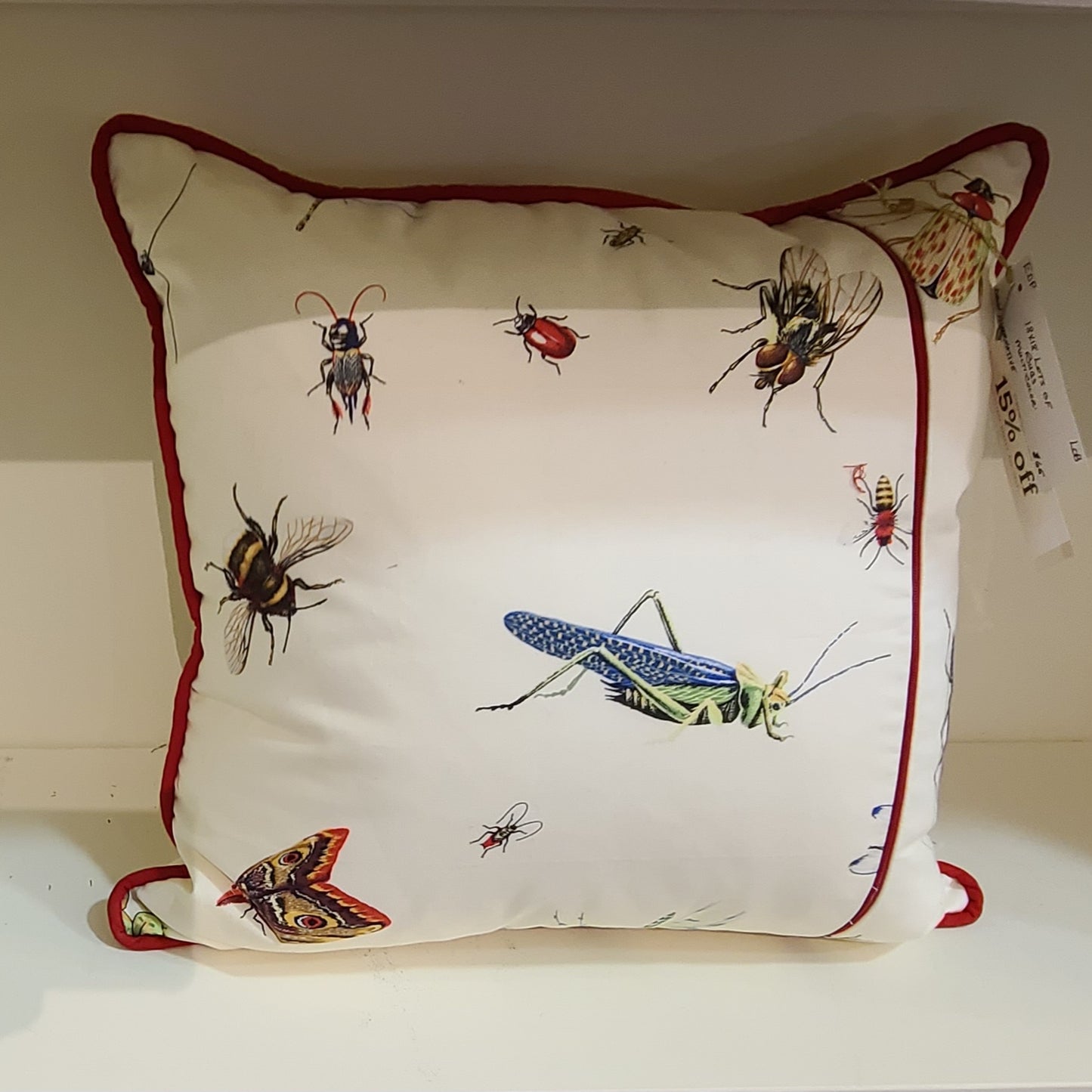 Lots Of Bugs Pillow