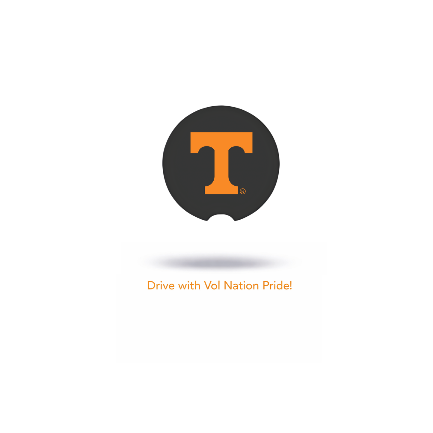 Tennessee Volunteers Power T Car Coasters