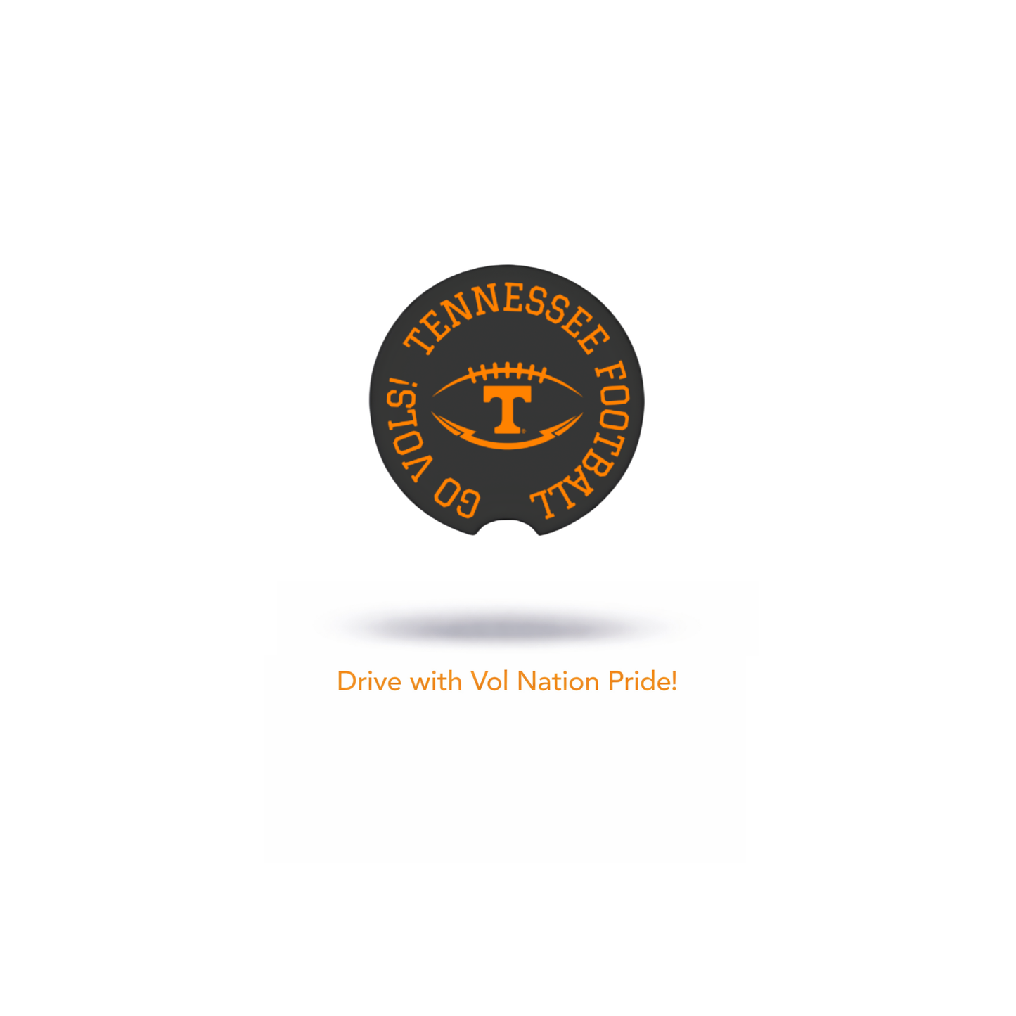 Tennessee Volunteers Power T Car Coasters