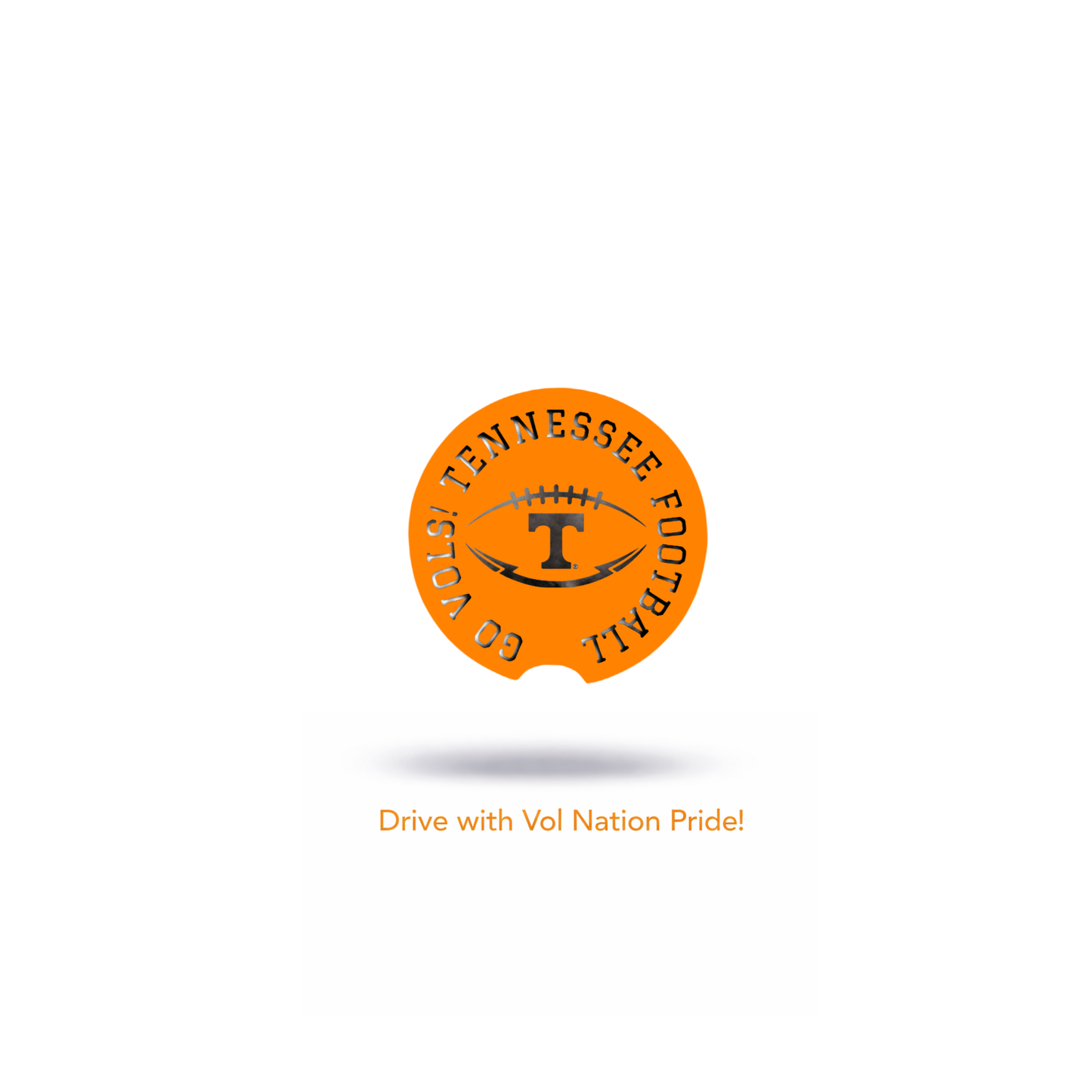 Tennessee Volunteers Power T Car Coasters